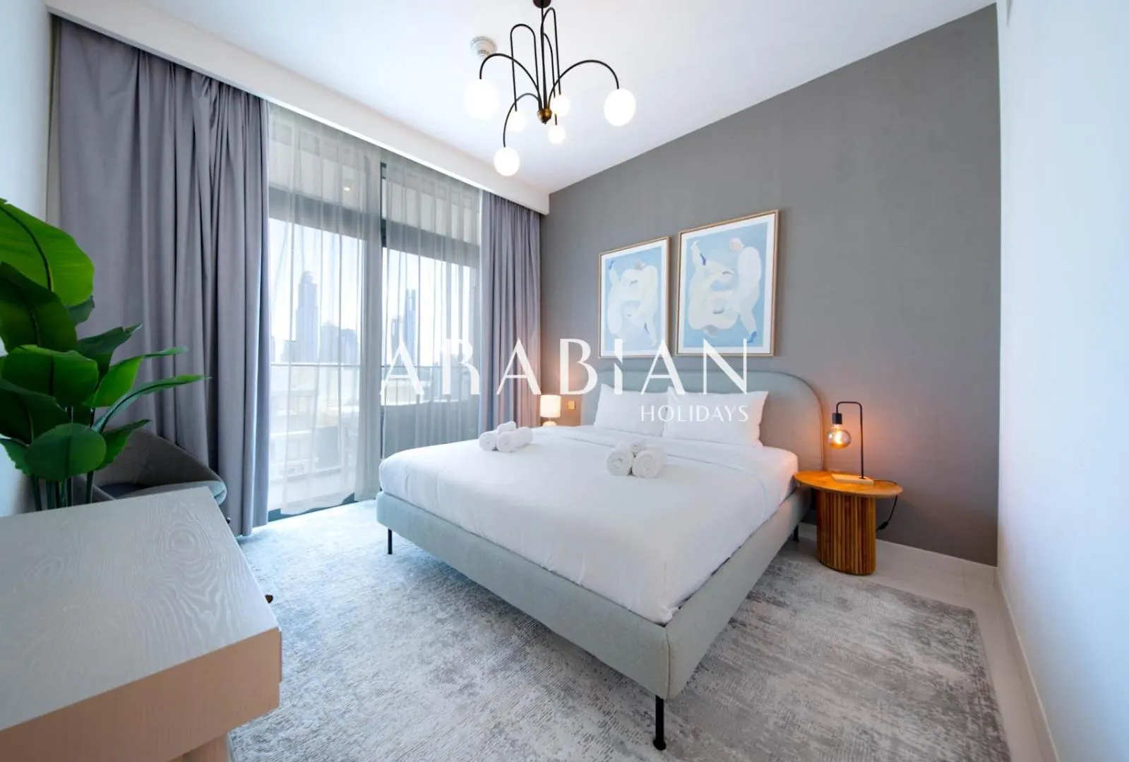 Apartment Charming 2Br With Sea View&Beach Access Dubai