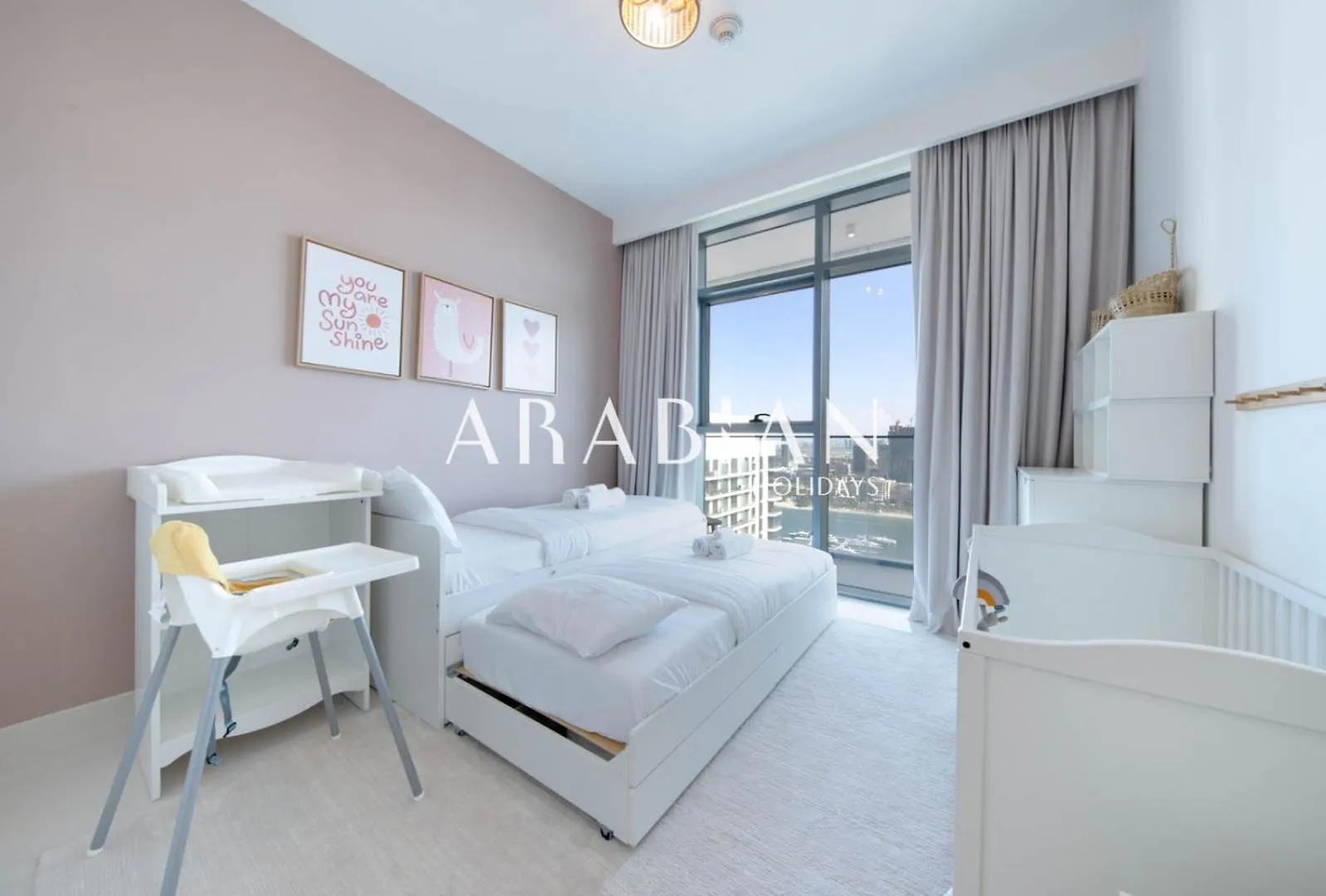 Charming 2Br With Sea View&Beach Access Dubai Apartment